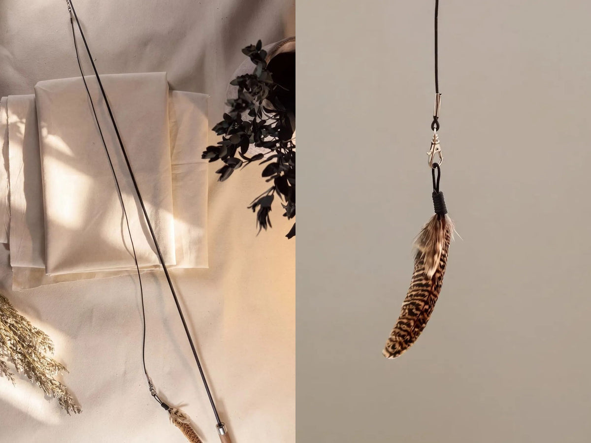 The Bundle - The Chaser on the left, the spare hand-tied Wren on the right